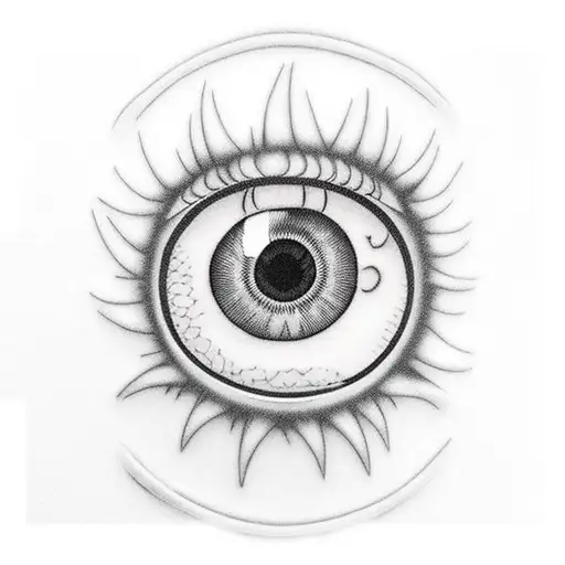 Eye Mangeko Sharingan Uchiha Sasuke From The Anime Naruto
