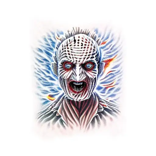 Freddy Krueger On Fire