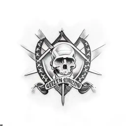 Green Cancer Ribbon Vietnam War Veteran