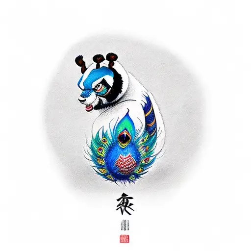 Lord Shen Peacock Kung Fu Panda