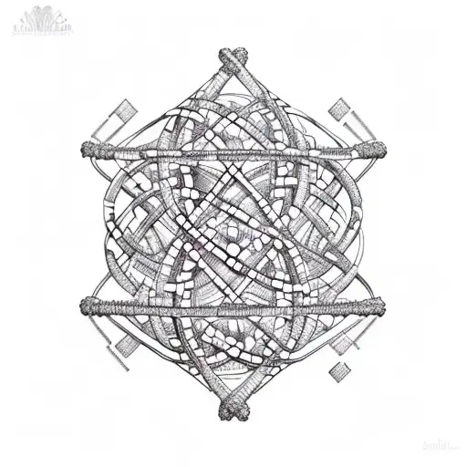 Dna Helix With Binary Code