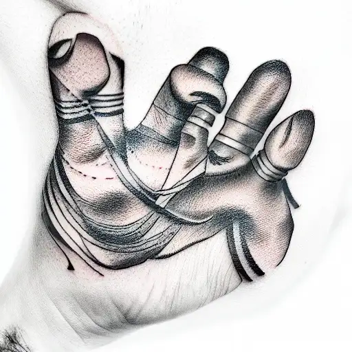 American Bull Dog Paw