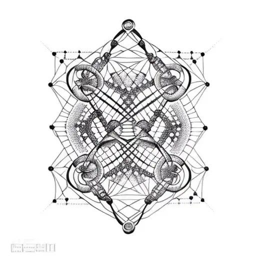 Dna Helix With Binary Code