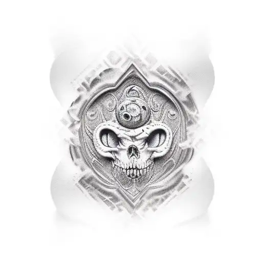 Tooled Leather With Western Space Theme