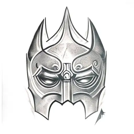 Dark Knight Medieval With A Gothic Castle Behind