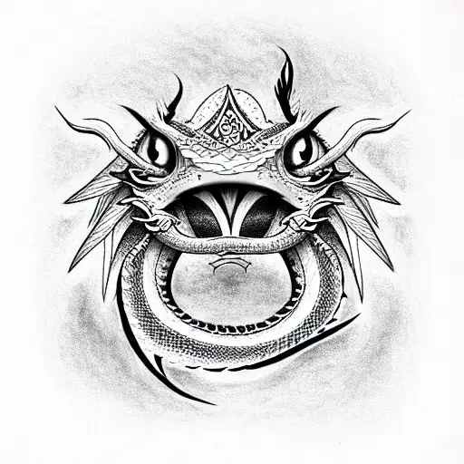 Dragon With A Third Eye