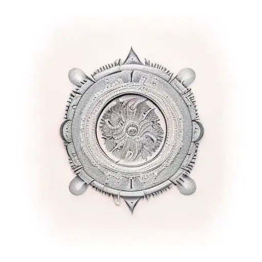 Tooled Leather With Western Space Theme