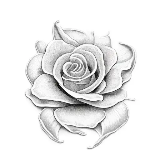 Lilly Flower Wrapped Around A Dog