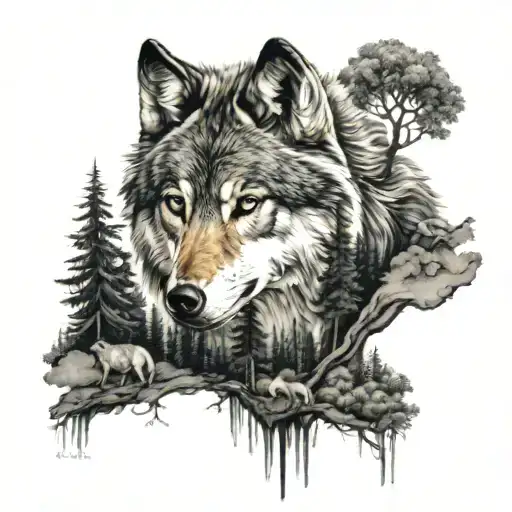 Wolf Forest Landscape