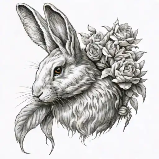 White Rabbit Looking