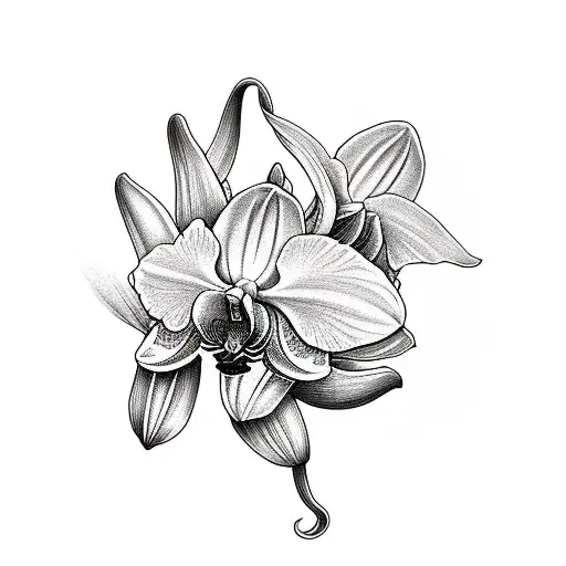 Orchid And Lily Bouquet