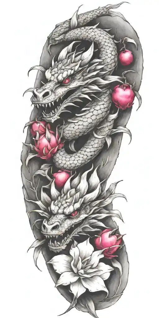 Dragon With Dragonfruit