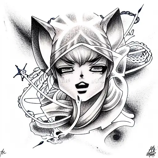 Nautical Sleeve Mixed With Anime