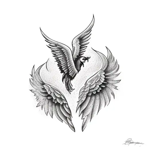 Broken Heart With Wings