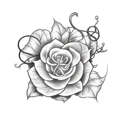 Sword With Vine Around It