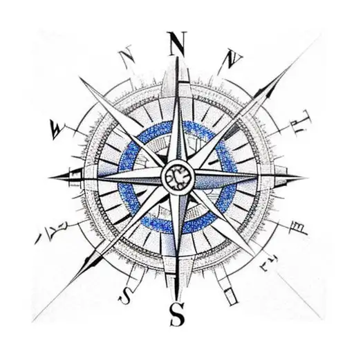 Detailed Compass Succulent