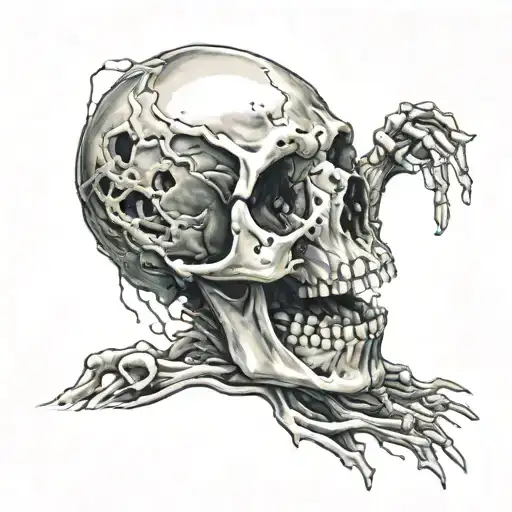 Skeleton Melting Away