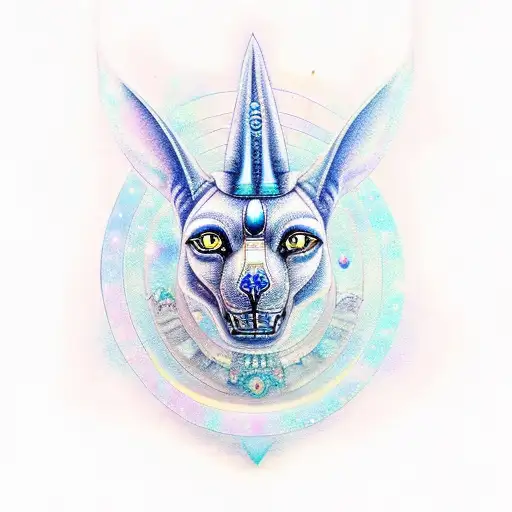 Anubis With Galaxy