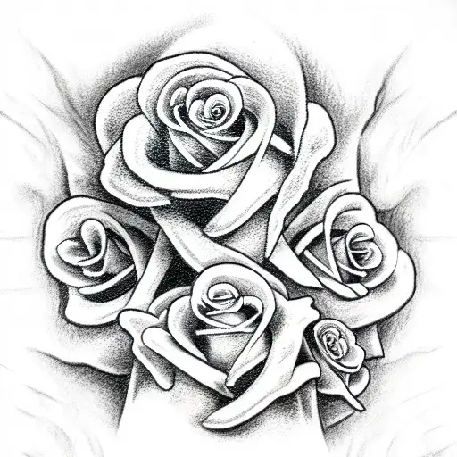 Skull And Roses