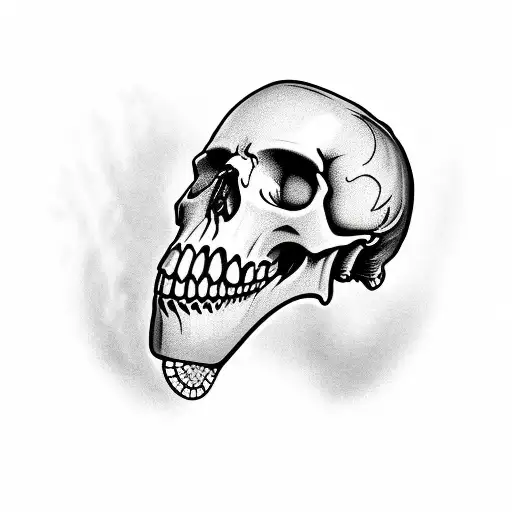 Fighting Irish Skull With Afro