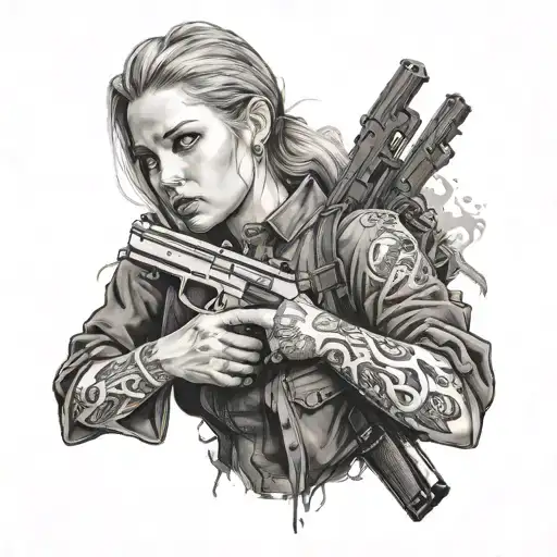 Woman With Gun