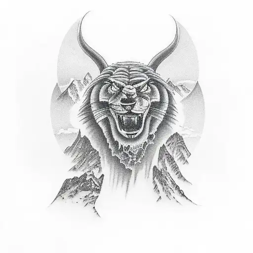 Combine A Classic Car With A Majestic Mountain Range