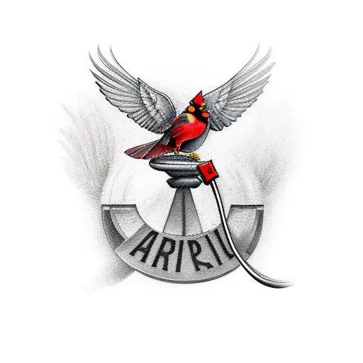 Cardinal Motorcycle And Airplane