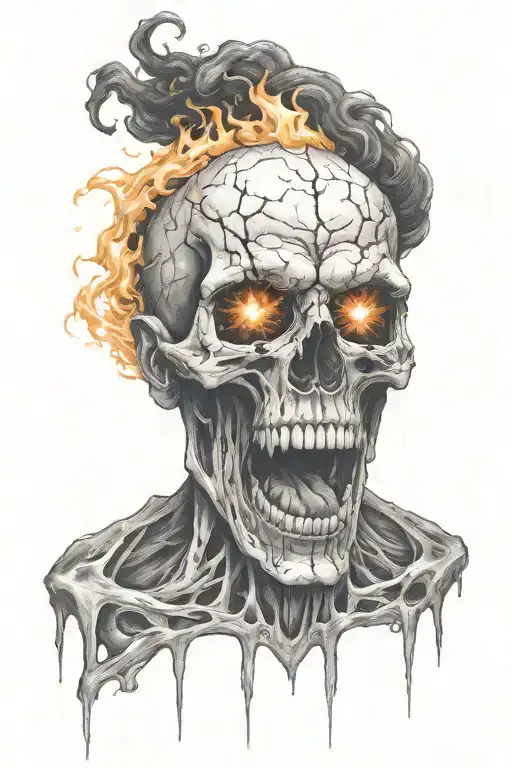 Make The Fire In The Eyes Come Farther Up And Smoking More Make Him 100000 Times More Physcotic