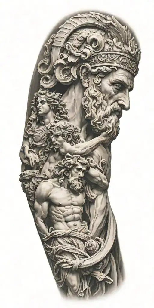 Greek Gods Sleeve