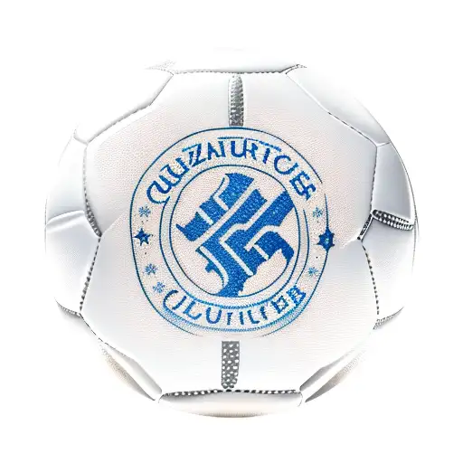Cruzeiro Esporte Clube Logo With A Realistic Soccer Ball