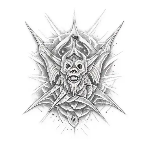 A Good Evil Ambigram