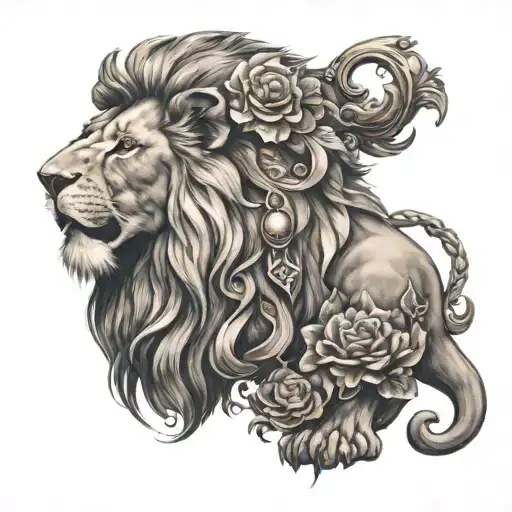 Lion With Ottoman Empire