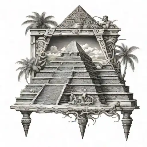 Mechanics And Mayan Pyramid