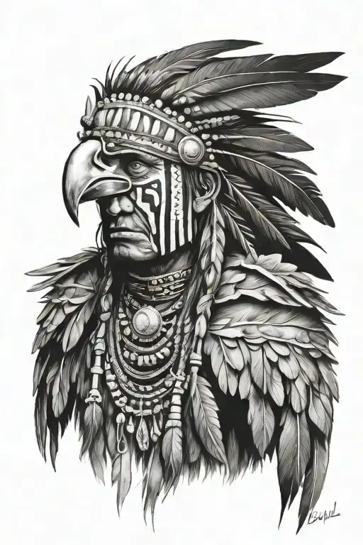 Crow Warrior Tonto