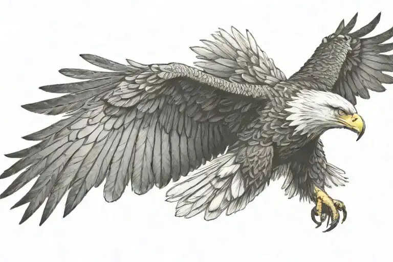 Eagle Flying