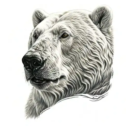 Polar Bear Head