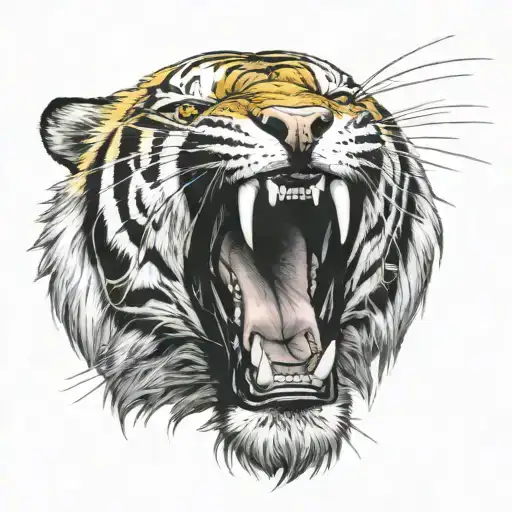 Tiger Roaring