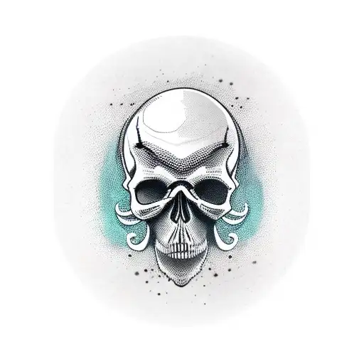 Skull With Beard
