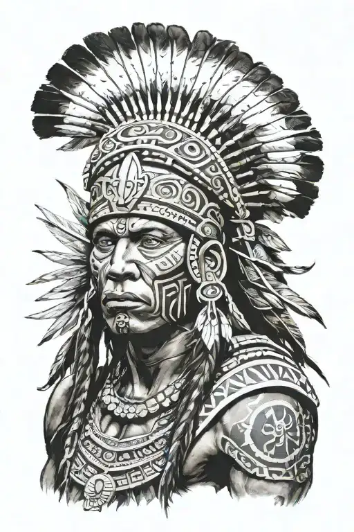 Taino Indian Warrior Greek God