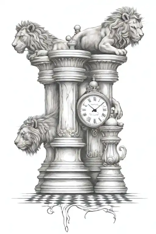 Chess And God And Lion And Time
