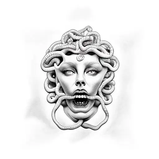 Medusa Made Of Stone