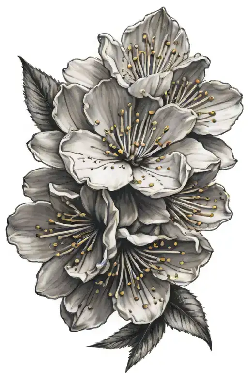 Baby Cherry Blossom Flower