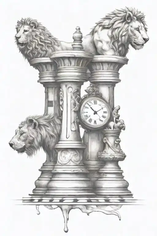 Chess And God And Lion And Time