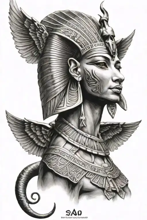 Egyptian Leg Tattoos Inspired