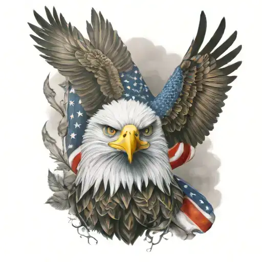 Usa Eagle Sleeve