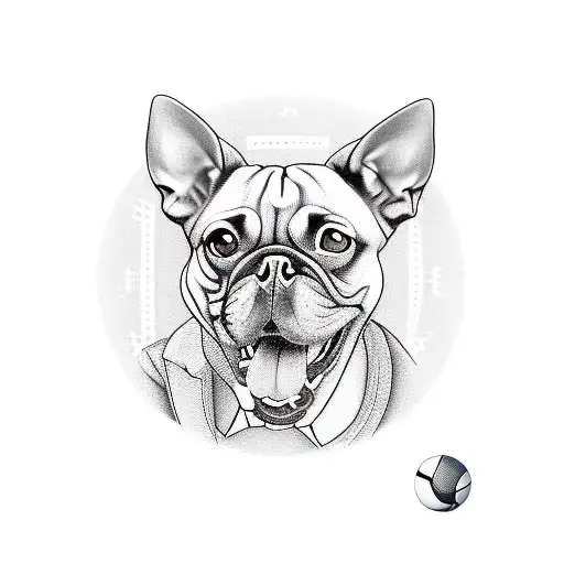 An Entrepreneur Dog Holding A Basketball And A Snooker Cue