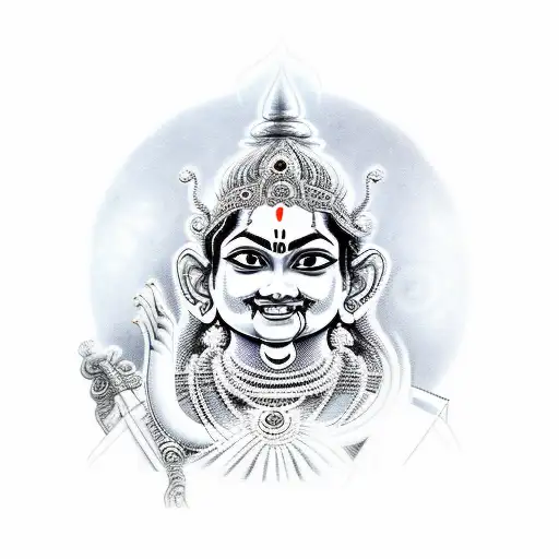 Hindu God Kalki Anime Charecter