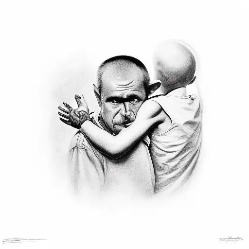 Kid Saving Father From Darkness