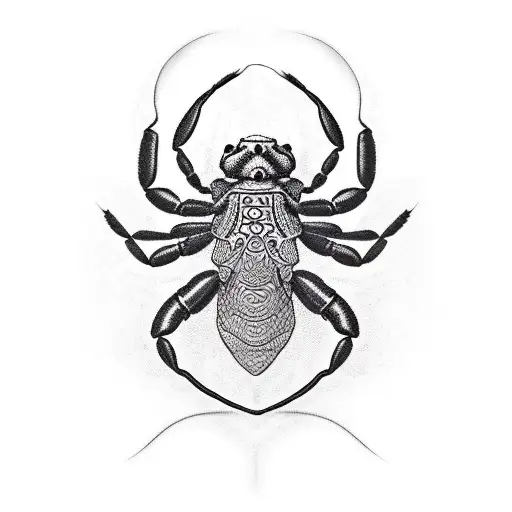 Scorpion With Geometry