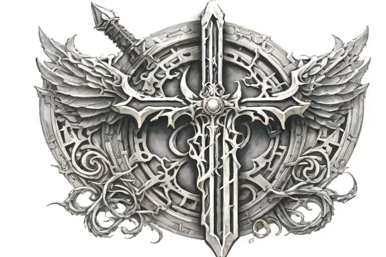 Tyrael Sword In Ground